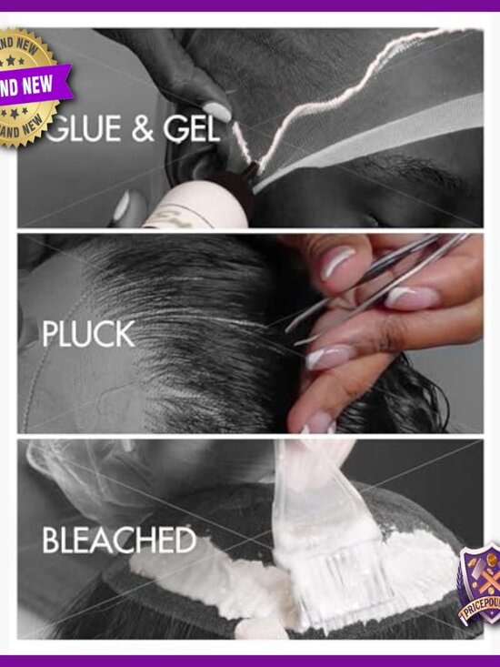 8 Inch Kinky Curly Human Hair Wig Glueless HD Lace Closure Pre Cut